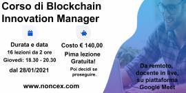 Corso sulla Blockchain in remoto.