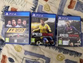 3 giochi PS4 originali: F1 2017 - PES 2016 - PES 2019