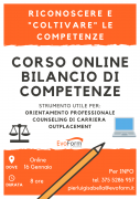 Corso Online "Bilancio di Competenze"