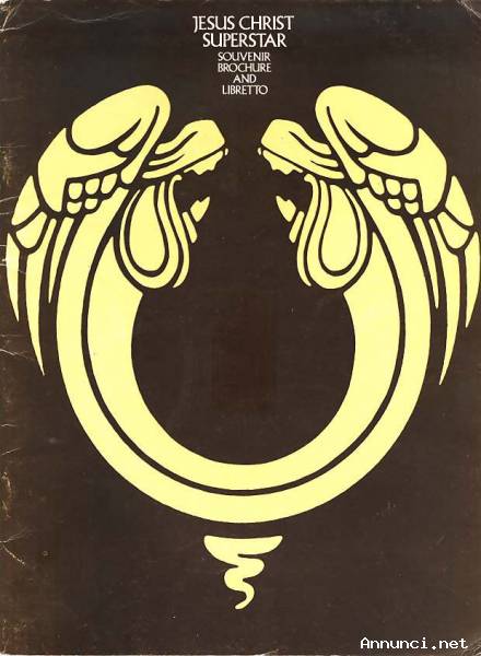 Jesus Christ Superstar brochure originale inglese