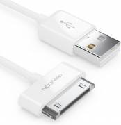 LUMI 1m Cavo USB 30 Pin Cavo di Sincronizzazione IPhone 4s 4 3Gs 3G IPad IPod nuovo