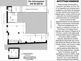 Affittasi / Vendesi Fondo di commercio i Via Roma a Carrara