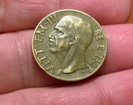 Moneta 10 Centesimi 1939 anno XVII dell'era fascista