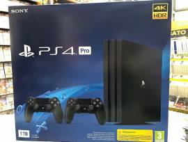 Console PS4 PRO 1TB (Gamma) Chassis Black 4K + 2ndo Dual Shock NUOVA SIGILLATA