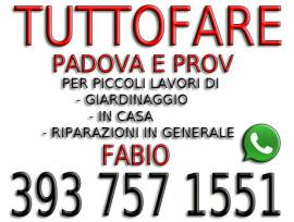 TUTTOFARE PER LA CASA - GIARDINO - RIPARAZIONI VARIE FABIO 3937571551