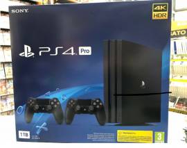 Console PS4 PRO 1TB (Gamma) Chassis Black 4K + 2ndo Dual Shock NUOVA SIGILLATA