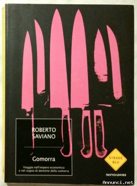 Gomorra di Roberto Saviano 1°Ed.Arnoldo Mondadori, 2008 nuovo