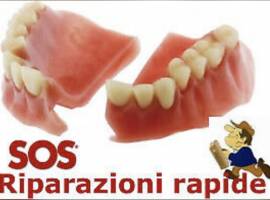 Dentiera Rotta SOS Riparazione Immediata Festivi Domicilio Anziani Bologna