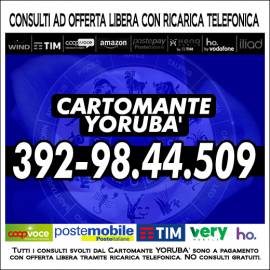 Prova la Cartomanzia del Cartomante YORUBA'