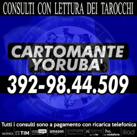 Se hai bisogno di un consulto serio di Cartomanzia allora contatta il Cartomante YORUBA'