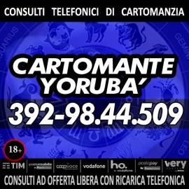 Se hai bisogno di un consulto serio di Cartomanzia allora contatta il Cartomante YORUBA'