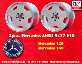 2 pz. cerchi Mercedes Aero 9x17 ET0 107 108 109 11