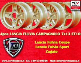 4 pz. cerchi Lancia Campagnolo 7x13 ET10 Fulvia