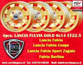 4 pz. cerchi Lancia CD28 6x14 ET22.5 Fulvia, 2000