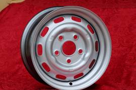 4 pz. cerchi Porsche OE steel 6x15 ET36 356 C SC, 