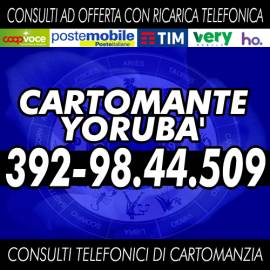 Yoruba' legge i Tarocchi al telefono - 1 consulto di Cartomanzia con offerta