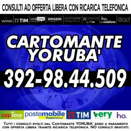 Yoruba' legge i Tarocchi al telefono - 1 consulto di Cartomanzia con offerta