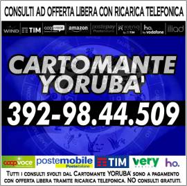 I miei consulti sono alla portata di tutti perchè sono con offerta - Il Cartomante YORUBA'