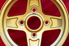 4 pz. cerchi Lancia Campagnolo 7x13 ET10 Fulvia