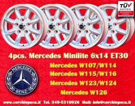 4 pz. cerchi Ford/Mercedes Minilite 6x14 ET30 Cons