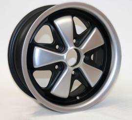 4 pz. cerchi Porsche Fuchs 6x15 ET36 356 C SC, 911