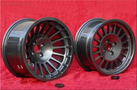 Set Cerchi 7.5x15 9.5x16 Renault 5 Maxi Turbo Blac