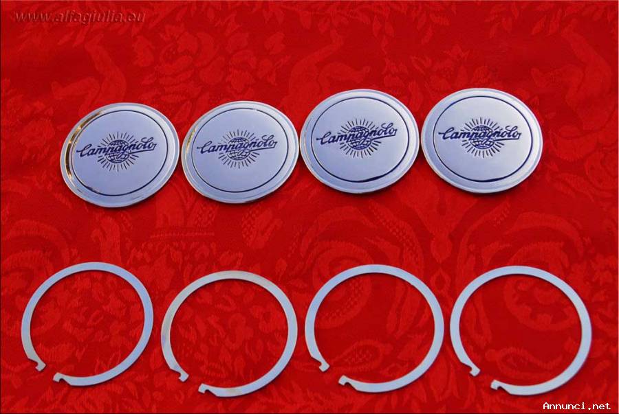 Borchiette Campagnolo 47mm x cerchi in lega