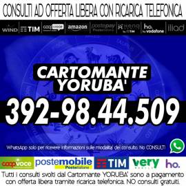 Il Cartomante YORUBA' offre consulti privamente (a pagamento)