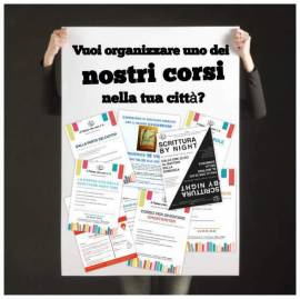 TUTTI I CORSI di SCRITTURA che VUOI in presenza e ONLINE