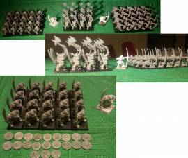 Warhammer Fantasy - 200 Miniature + Materiale