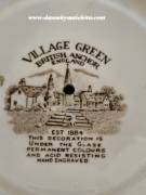 Alzatina per dolci vintage Anchor England Village Green
