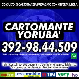 Prova la Cartomanzia del Cartomante YORUBA'...ogni consulenza è con offerta libera