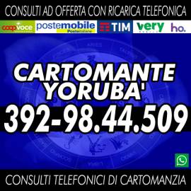 Chiama e richiedi una consulenza esoterica al telefono: il Cartomante YORUBA'