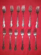 Servizio 41 Posate Silver plated WM Rogers MFG.CO. Original Rogers Extra Plate Vintage USA