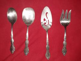 Servizio 41 Posate Silver plated WM Rogers MFG.CO. Original Rogers Extra Plate Vintage USA