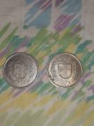 2 Monete 5 Franchi svizzeri, Confoederatio / Confederazione Helvetica 1968 1976