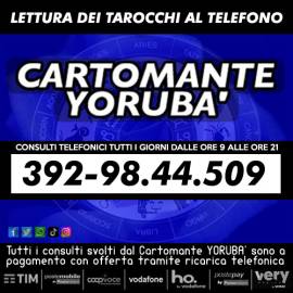 Lettura dei Tarocchi con il Cartomante YORUBA'