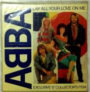 VINILE 33 GIRI ABBA LAY YOUR LOVE ON ME ETICHETTA:EPIC-A 13-1456 LUGLIO 1981