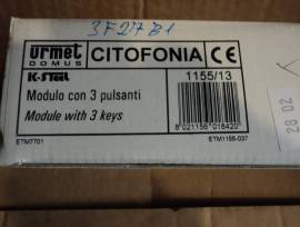 Pulsantiera a 3 Tasti marca URMET