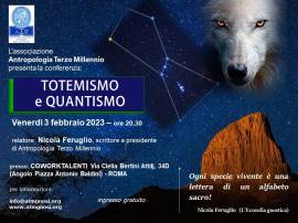 Nicola Feruglio: "TOTEMISMO e QUANTISMO" (conferenza a Roma)