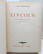 Lincoln di Lord Charnwood 2°edizione Dall’Oglio, Milano 1958 ottimo