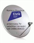 ANTENNISTA TECNICO A DOMICILIO SATELLITARI RICERCA GUASTI  viale di Trastevere, piazza Ippolito Niev