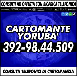 Vuoi delle risposte sincere? Contatta telefonicamente il Cartomante Yorubà, chiama subito!