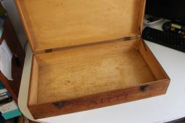 Cassetta scatola in LEGNO SARTI contenitore porta vino vintage portabottiglie