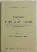 Compendio di storia della filosofia Vol.II di P.De Vecchi e F.Sacchi Ed.Bignami s.r.l. 2001come nuov