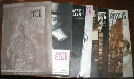 ARTE CLUB Rivista collezione 1962 -1963 - 1964 nn.1 2-19 Garzanti - 8 numeri