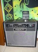 amplificatore Maxwatt G50R Hiwatt e Chitarra elettrica Yamaha