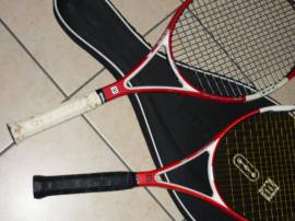 racchette da tennis della Wilson a soli euro 220 Una ncode six 95 manico L4 e una Wilson ncode six-o