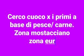 Cerco cuoco