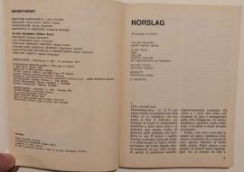 Norslag di Michael Sinclair 1°Ed.Mondadori, novembre 1975 perfetto
